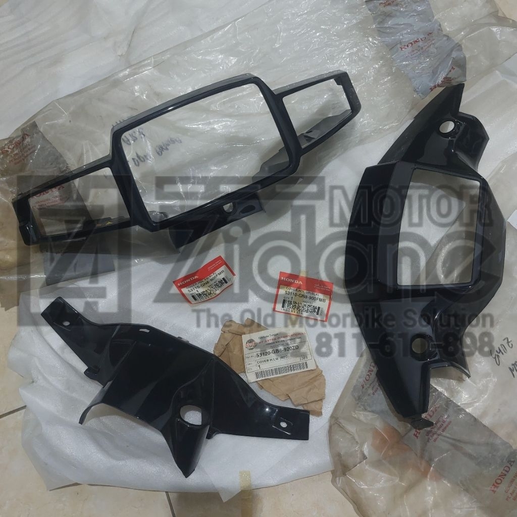 cover handle batok lampu depan set komplit honda astera asdap C 800 C800 original