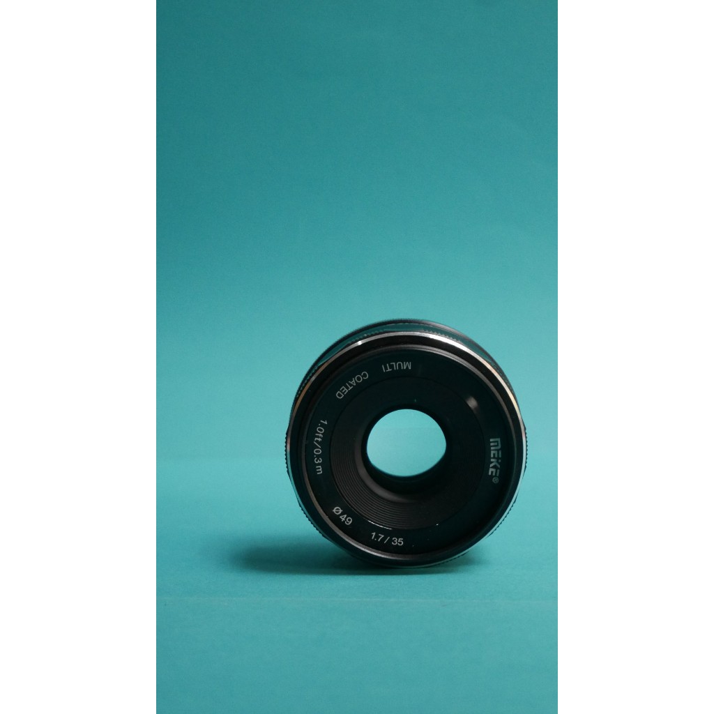 Lensa bokeh Meike 50mm F2 Sony E Mirrorless