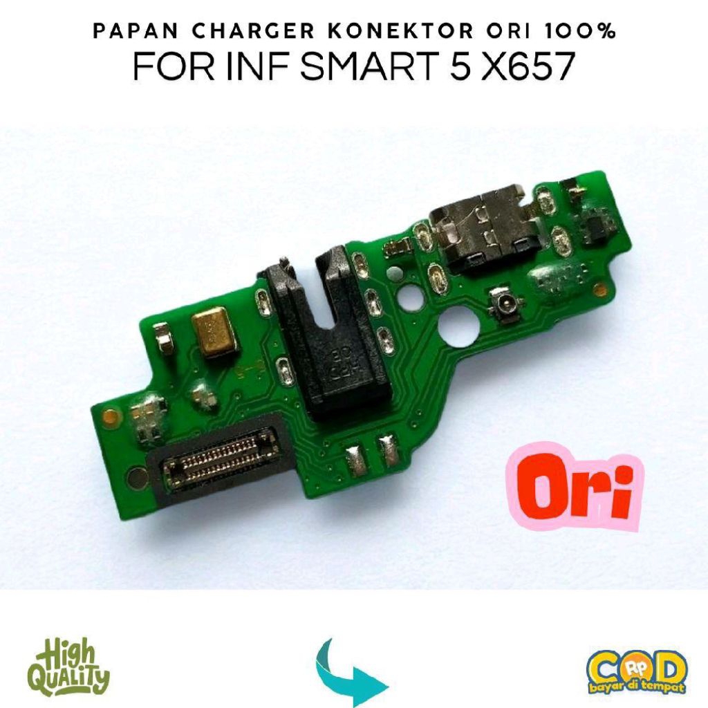 Fleksibel Papan Cas Konektor Flexibel Untuk Hp Infinix SMART 5 / SMART 6 / HOT 10 LITE X657/X657C/X6