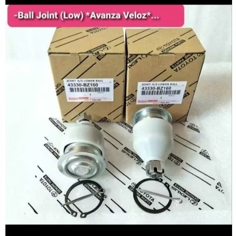 BALL JOINT LOWER ARM JOINT A/S LOWER BALL TOYOTA AVANZA VELOZ 43330-BZ160