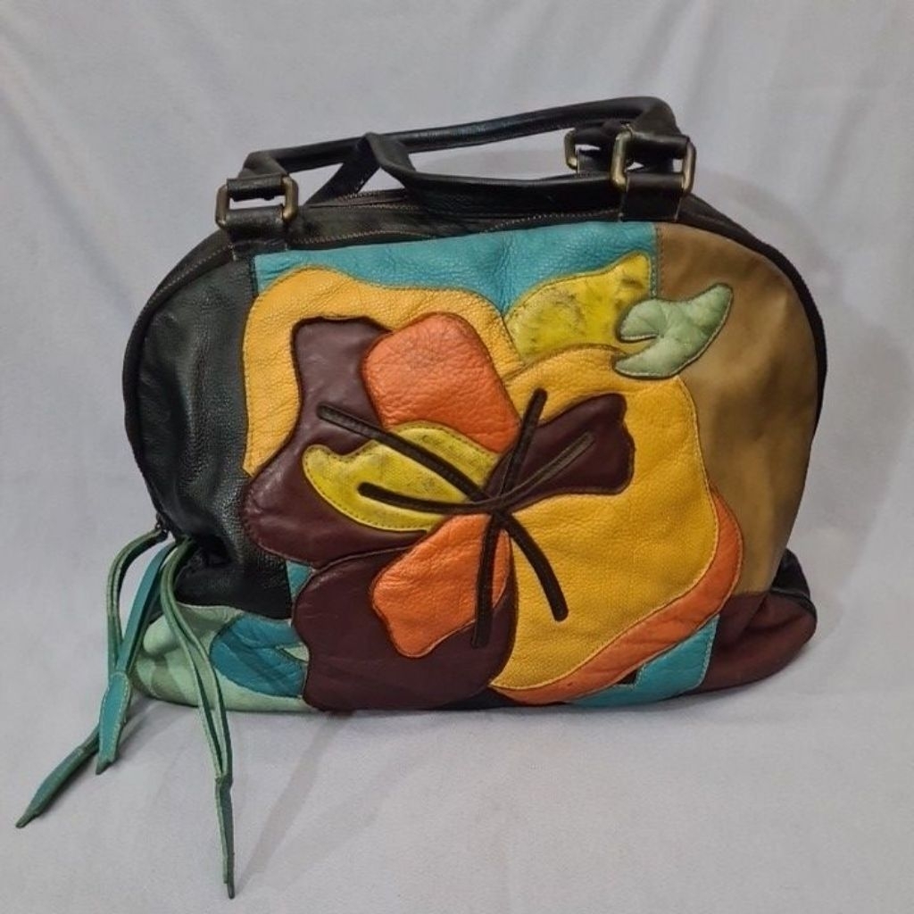 Tas Kulit Asli GOBELINI Firenze Blossom Shoulder