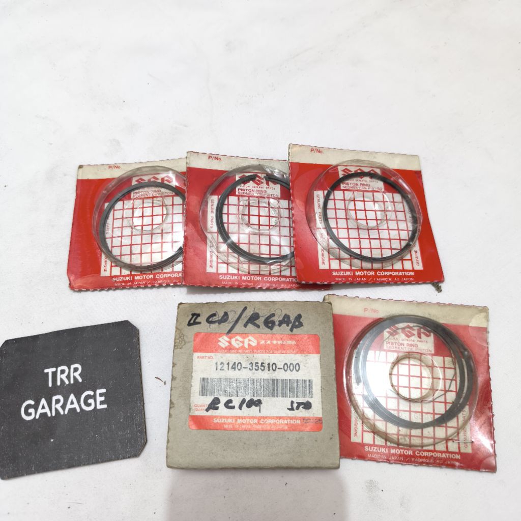 Ring seher Piston Suzuki rc100 rc 100 bravo troando GX OS over size oversize 0 std standar original 