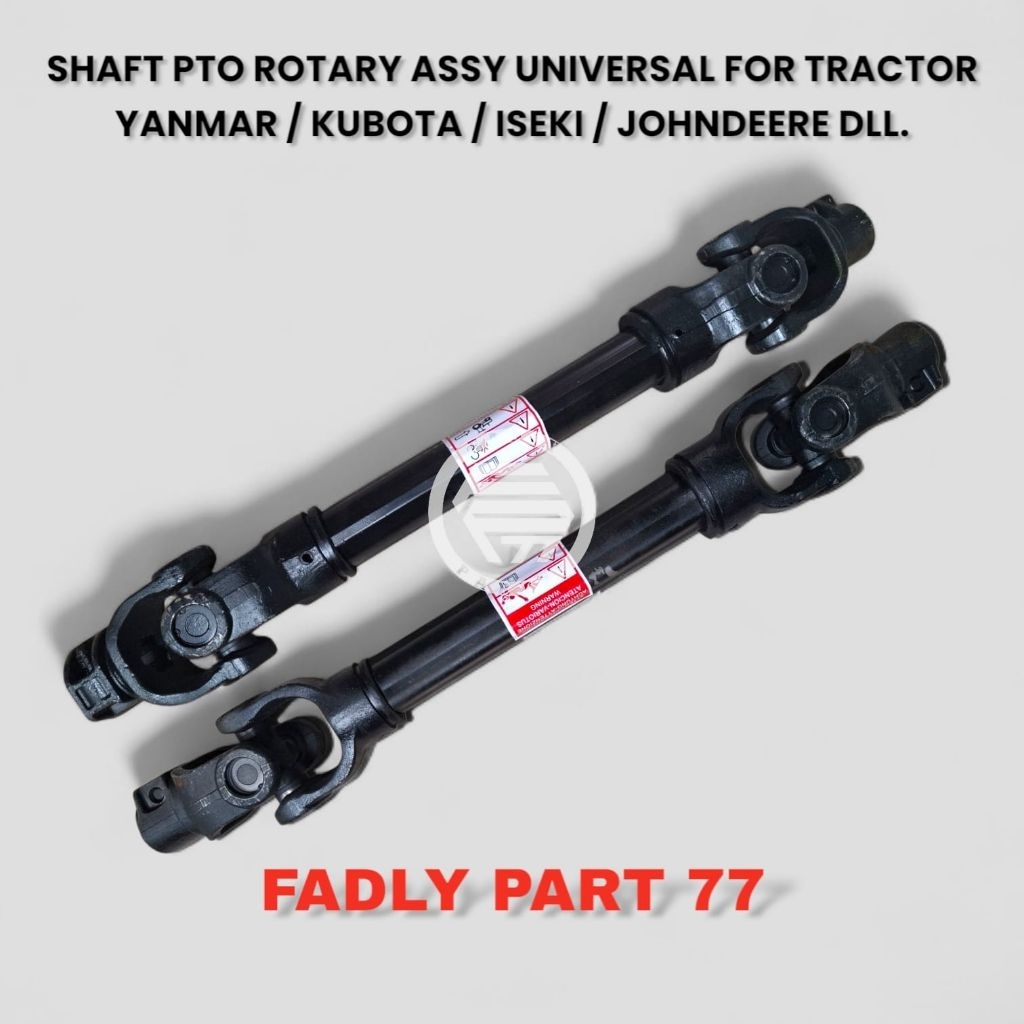 SHAFT PTO ROTARY ASSY UNIVERSAL FOR TRACTOR YANMAR / KUBOTA / ISEKI / JHONDEERE