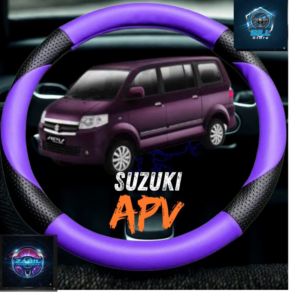 Sarung Setir mobil SUZUKI APV cover stir pelindung setir bungkus setir mobil universal  Bisa COD