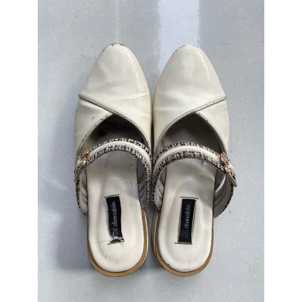 sandal wanita heels sandal mules preloved