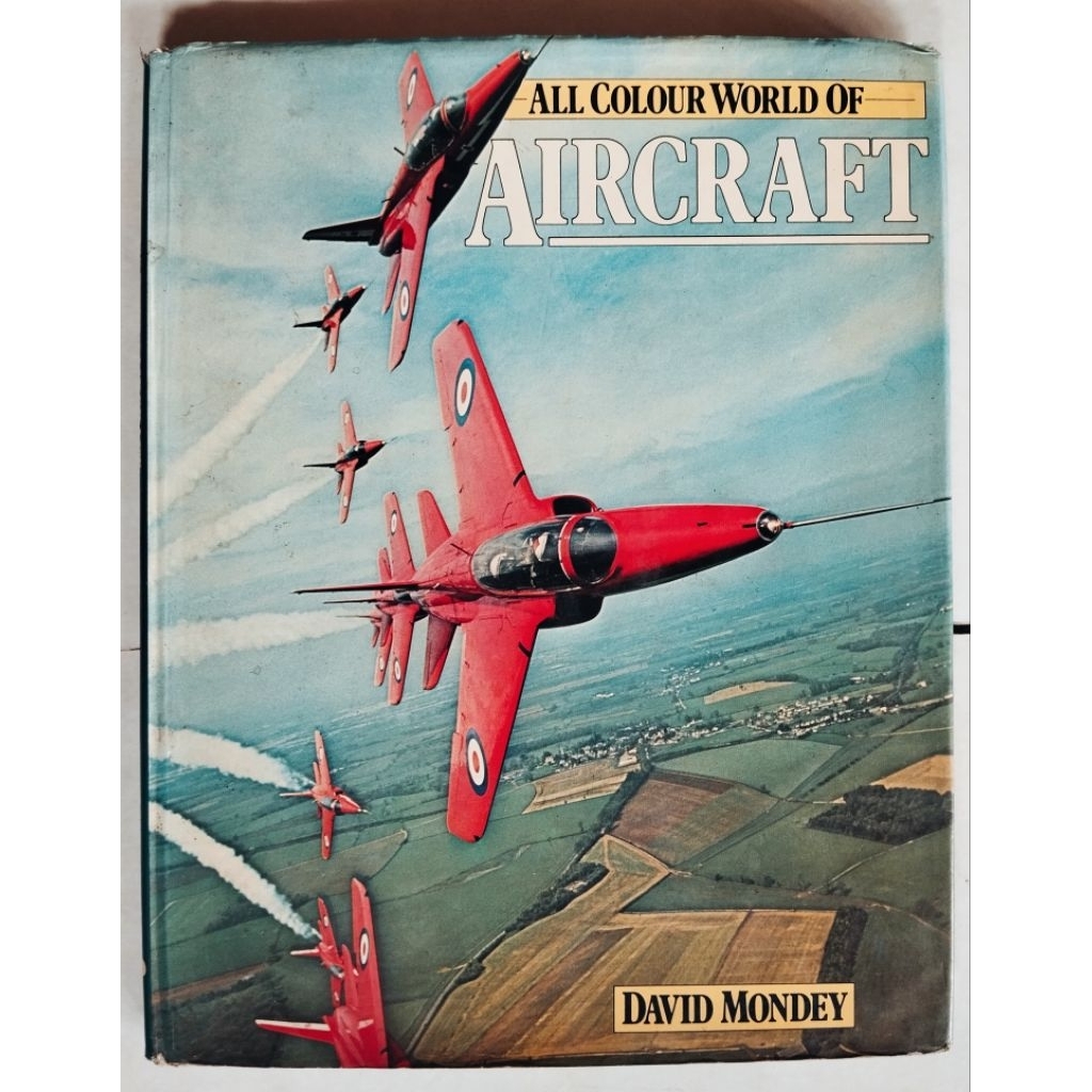 Buku All Colour World of Aircraft David Mondey Octopus Book 1978 HC ORIGINAL