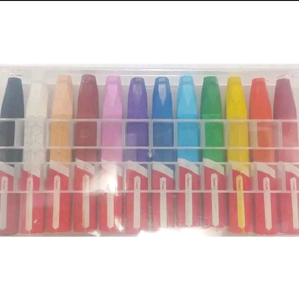 Crayon 12 Warna Faber Castell / Oil Pastel 12 Warna Faber Castell