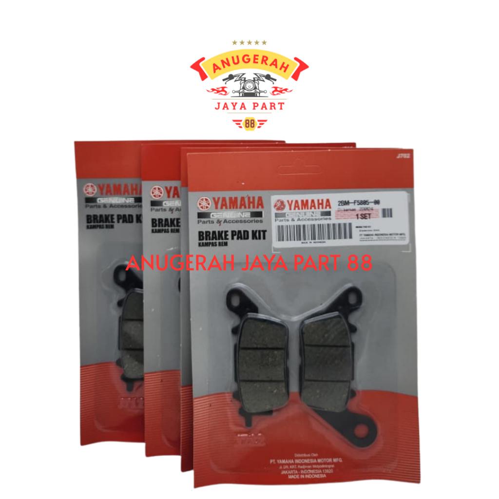 Kampas Rem 2BM-F5805-00 Motor Yamaha Mio Z Soul GT Fino Xride Nmax