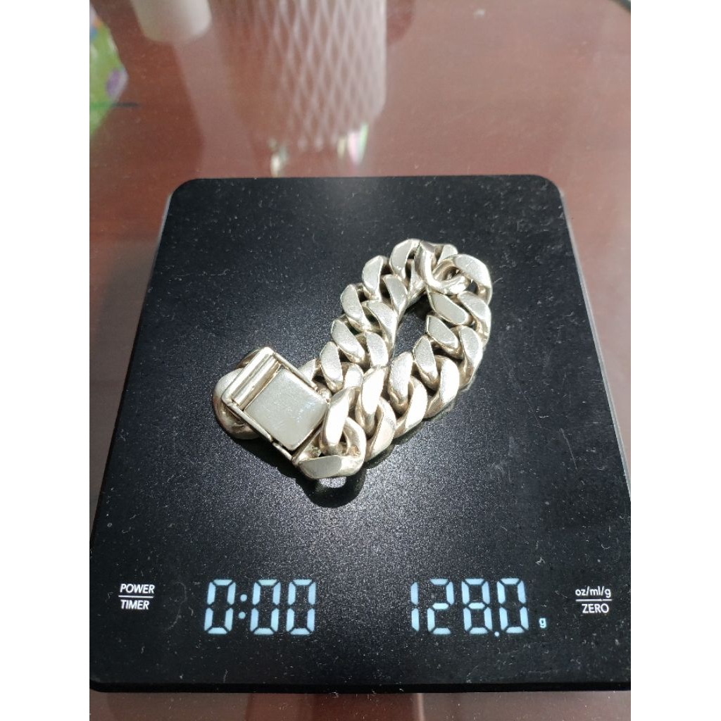 gelang perak pria 925 silver