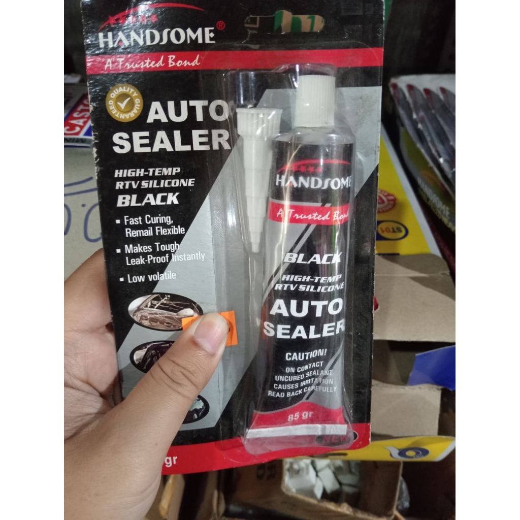 Sealent Hitam Merk Handsome