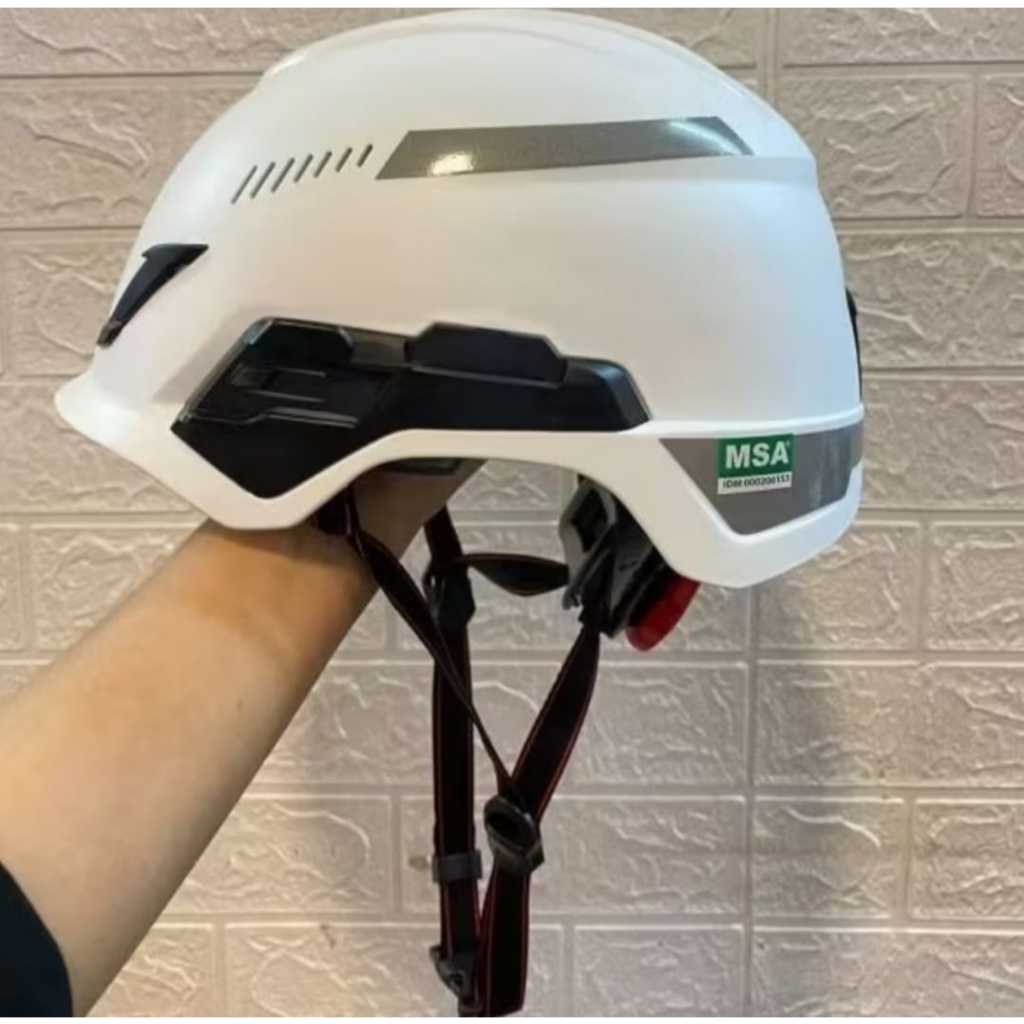 MSA V-Gard H1 Safety Helmet Trivent Putih