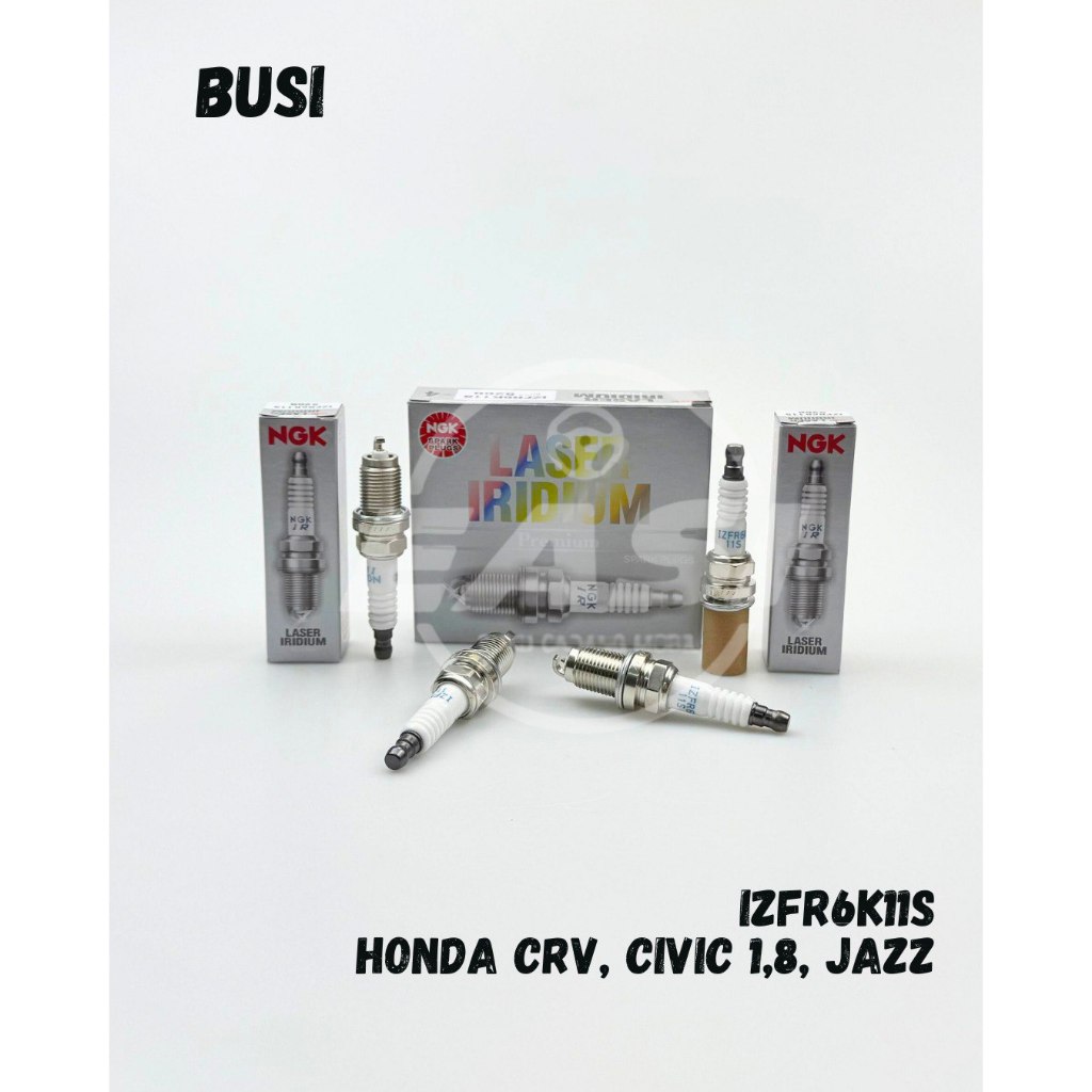IZFR6K-11S (Busi Laser Iridium) - HONDA CIVIC, CR-V, JAZZ, STREAM, ACCORD - 5266 / IZFR6K-11S