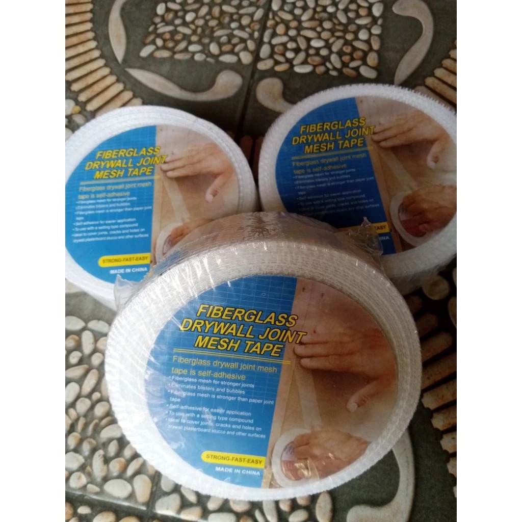 Lakban Gypsum Lem Kasa Gipsum Tempel 1" Kain Kasa Penambal Plafon