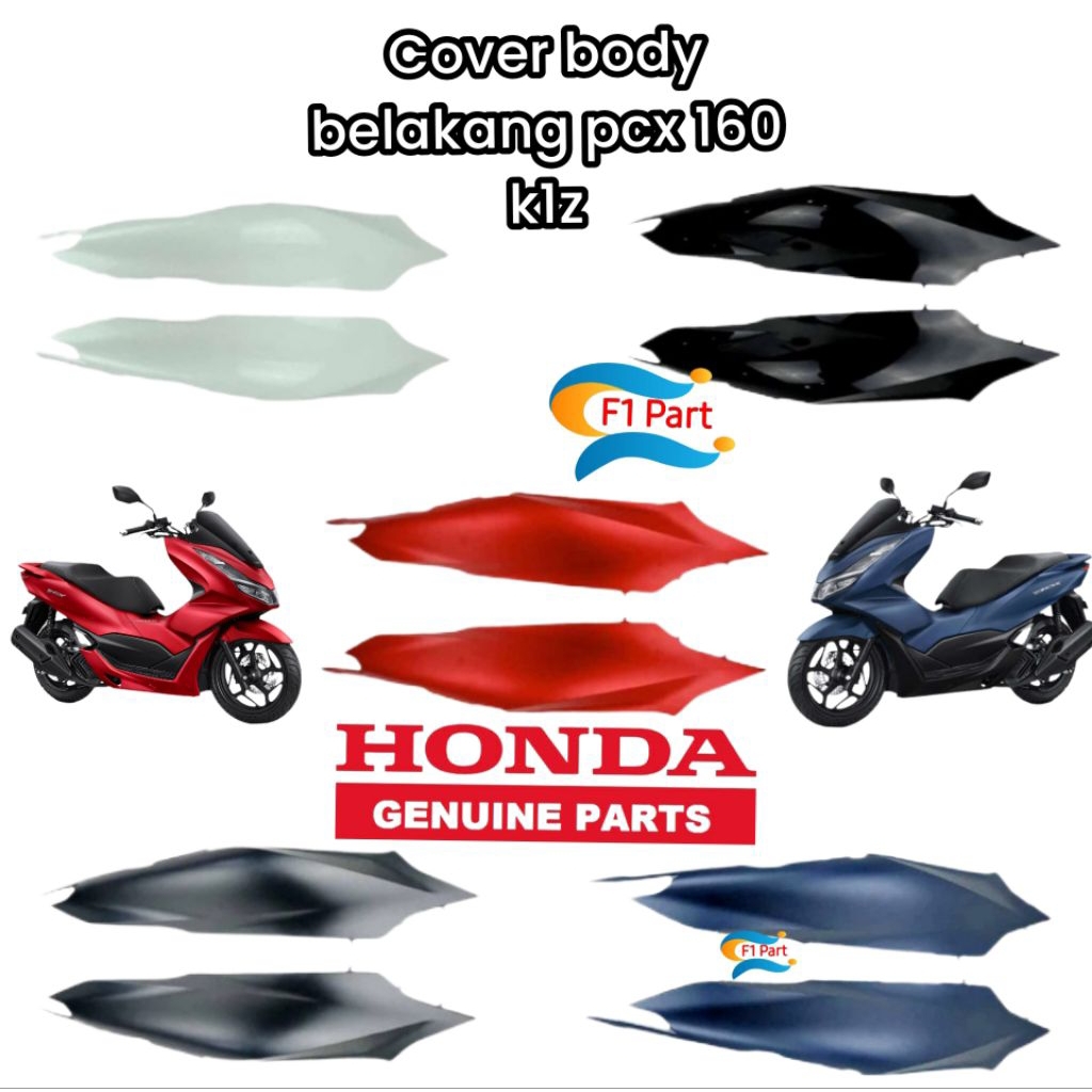 Cover Body Belakang Samping Kiri Kanan Honda PCX 160 K1Z Original