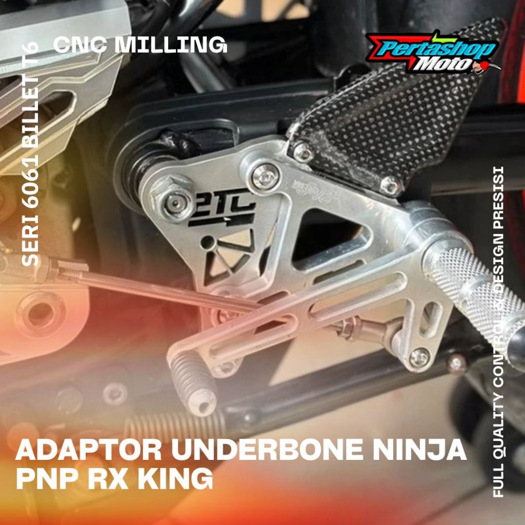 ADAPTOR STEP UNDERBONE NINJA PNP RX KING ADAPTOR UNDERBONE RX KING