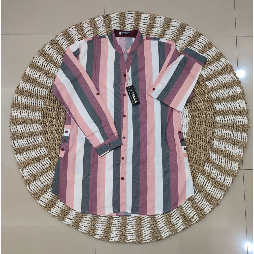 Grosir Blus Hara Motif Garis