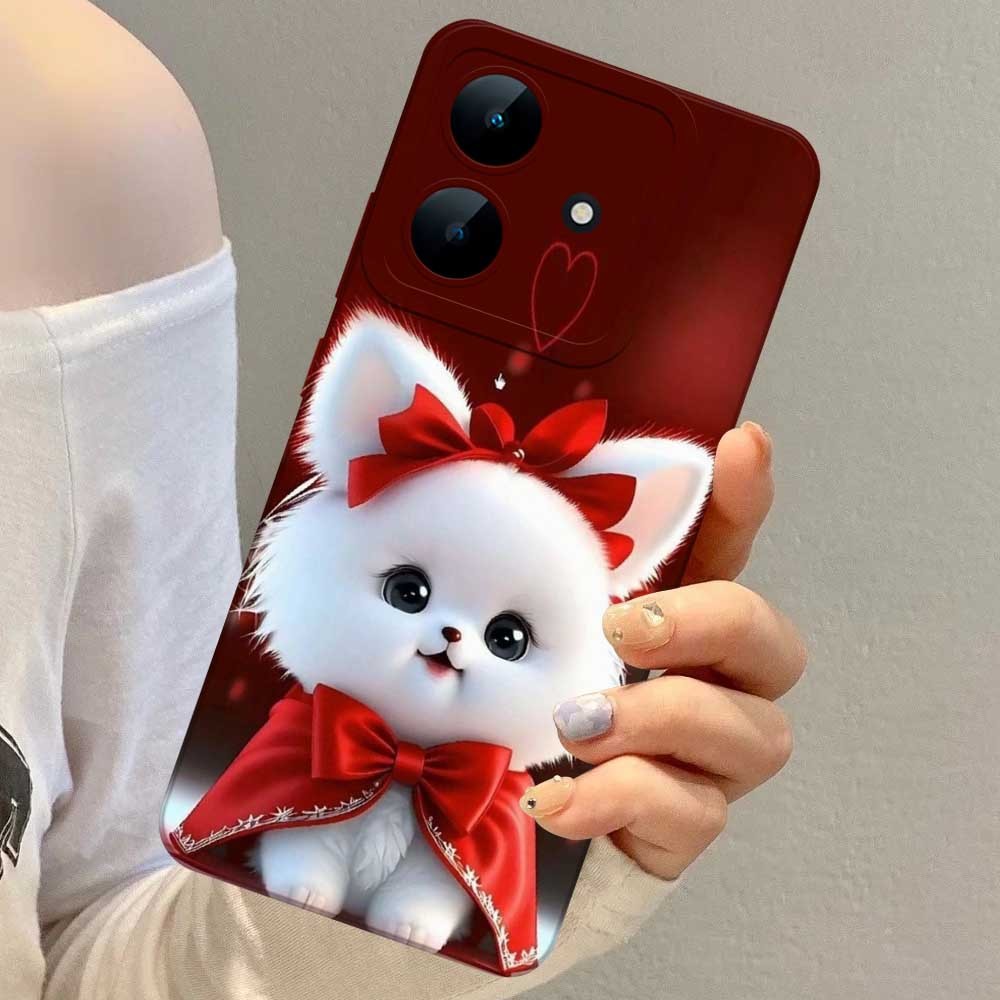 [ABC8] Soft Case Realme Note 60 / Note 60X - Terbaru Motif Cute Terbaru Untuk Infinix Kekinian Bahan