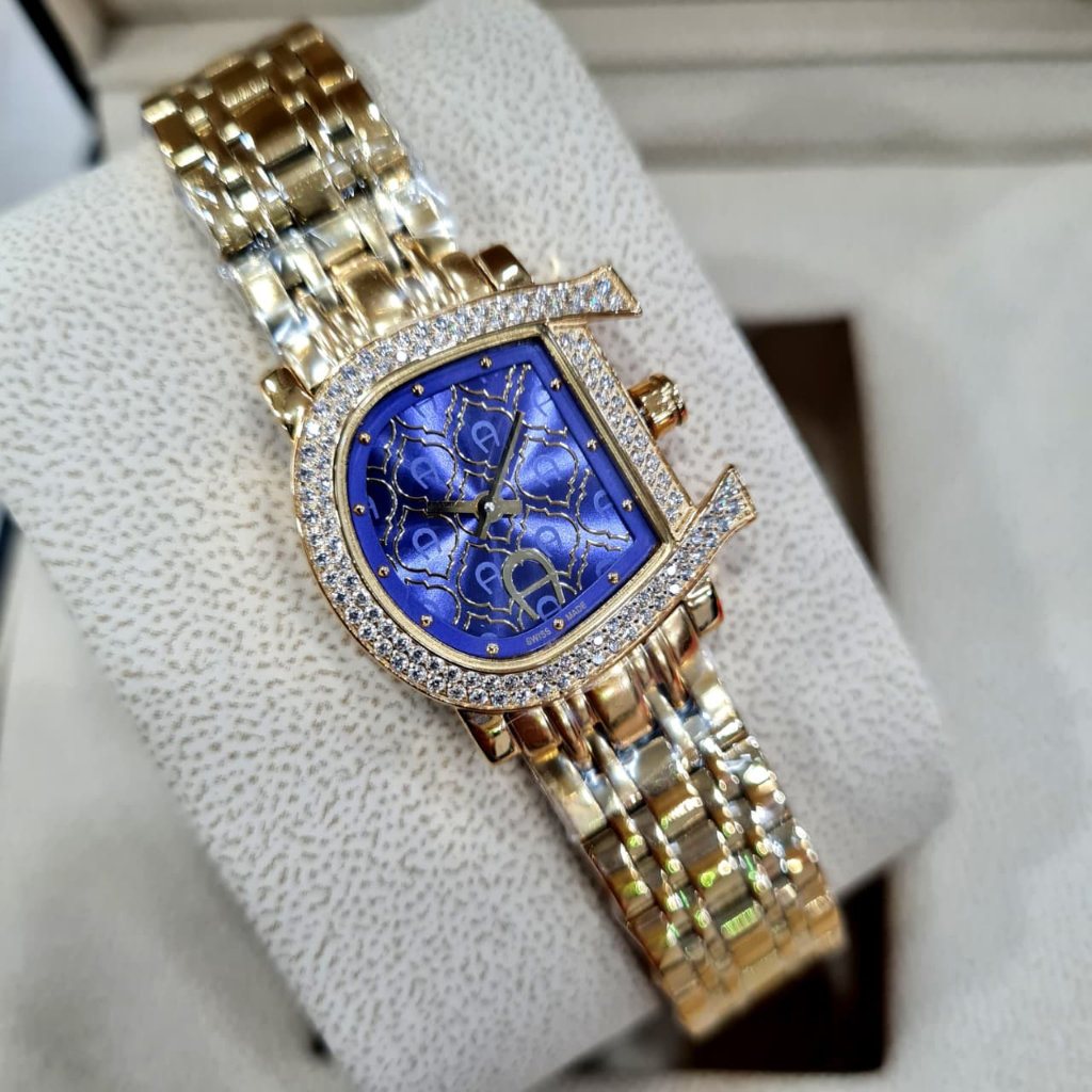Jam Tangan Wanita Aigner Genua Due Diamond New Model