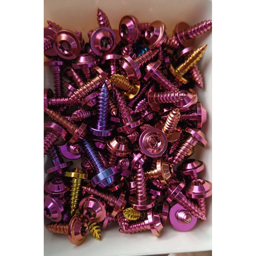 BAUT TITANIUM GR5 BODY HALUS MOTOR YAMAHA