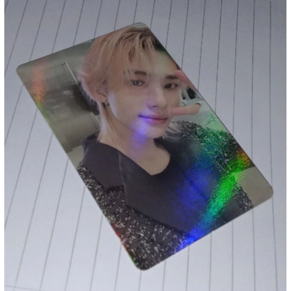CLEARANCE SALE / Photocard Straykids Hyunjin Withfans 5-star  Do it Noeasy Maxident Rock Star ATE HO