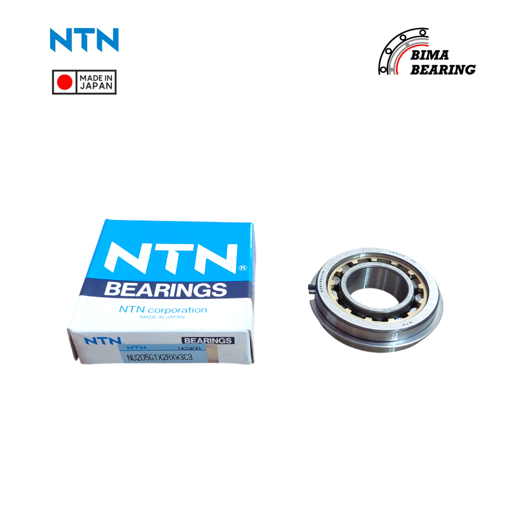 Bearing As Kruk Nu205 Pen Tengah Speed Boat Yamaha 15 Pk Nu205G1X2Rxw3C3 NTN JAPAN Laher Ori
