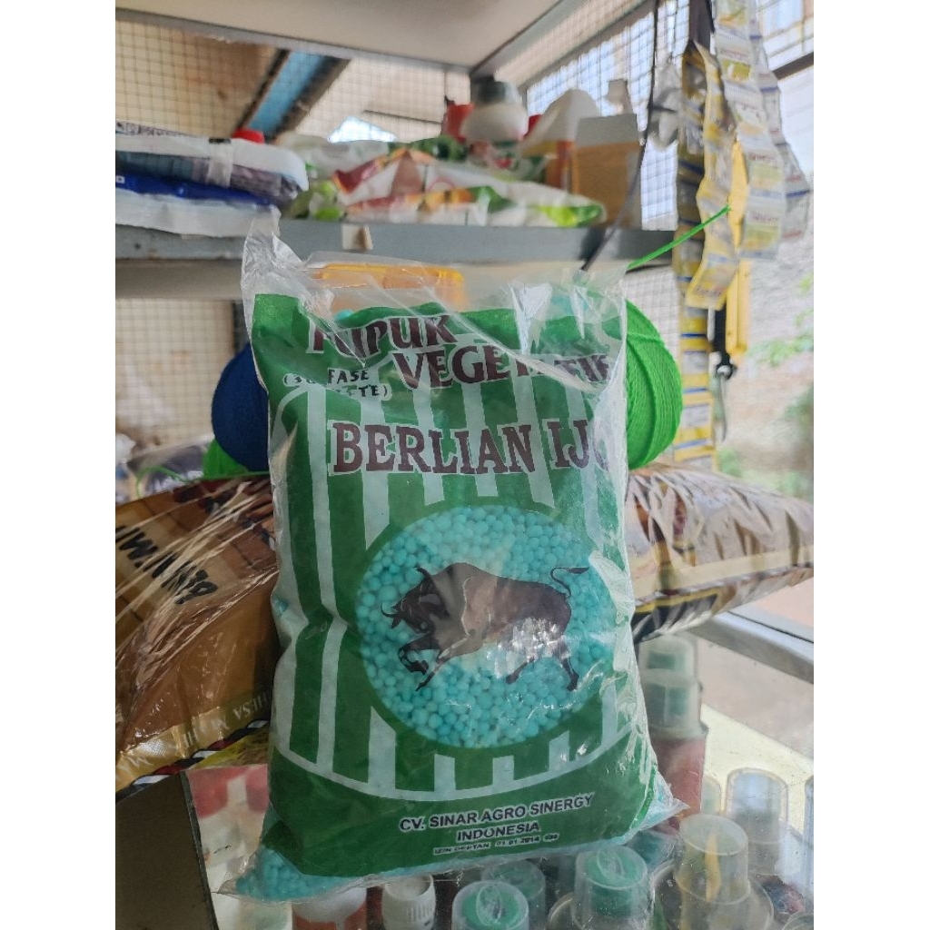 PUPUK NPK BERLIAN IJO 30-7-7 Vegetatif DAUN AKAR CABAI TOMAT TIMUN POHON