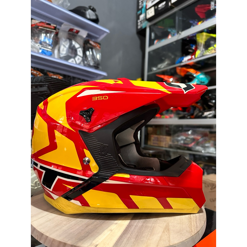 HELM SCOTT CROSS HELM MOTOCROSS SCOTT HELM BALAP MOTOR SNI