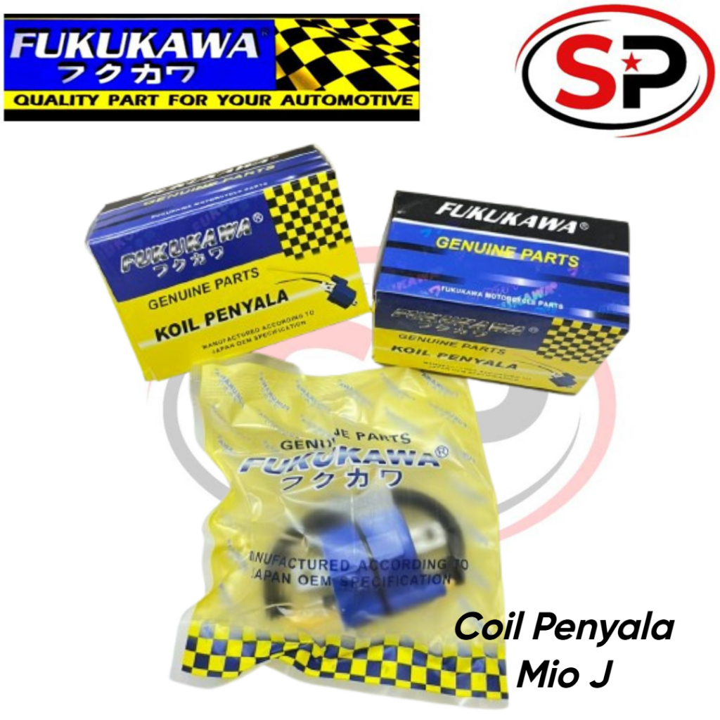 KOIL PENYALA MIO J / KOIL PENGAPIAN MIO J / FKW-043  /COIL KOIL STD MIO J/ MIO J / MERK FUKUKAWA