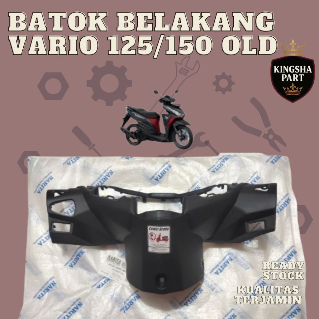 Batok Kepala Belakang Spidometer Vario 125 150 LED OLD Narita Batok Lampu Belakang Vario 125 150 Led