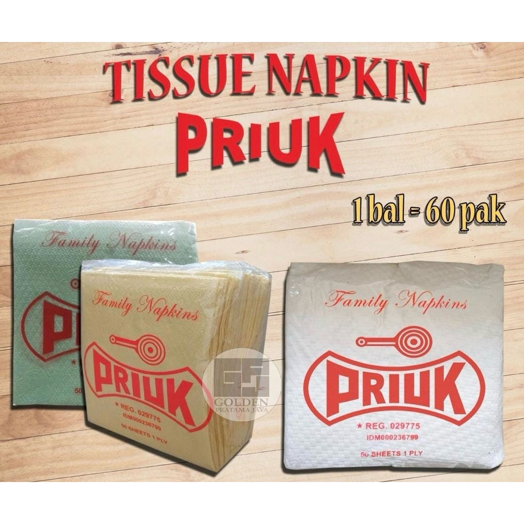 Tissue Napkin Potong | Tissue Makan Potong