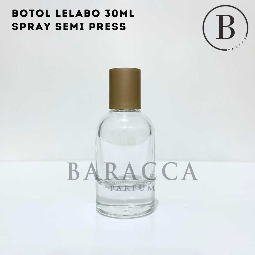 Botol Parfum Le Labo 30ML Semi Press - Botol Parfum Kosong Le Labo - Botol Le Labo 30ML ISI 6 PCS