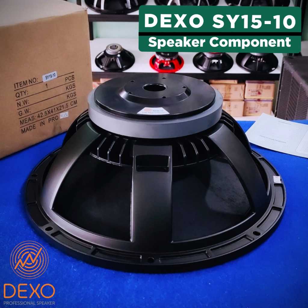 speaker Dexo 15inch SY15-10 mid low 100% original