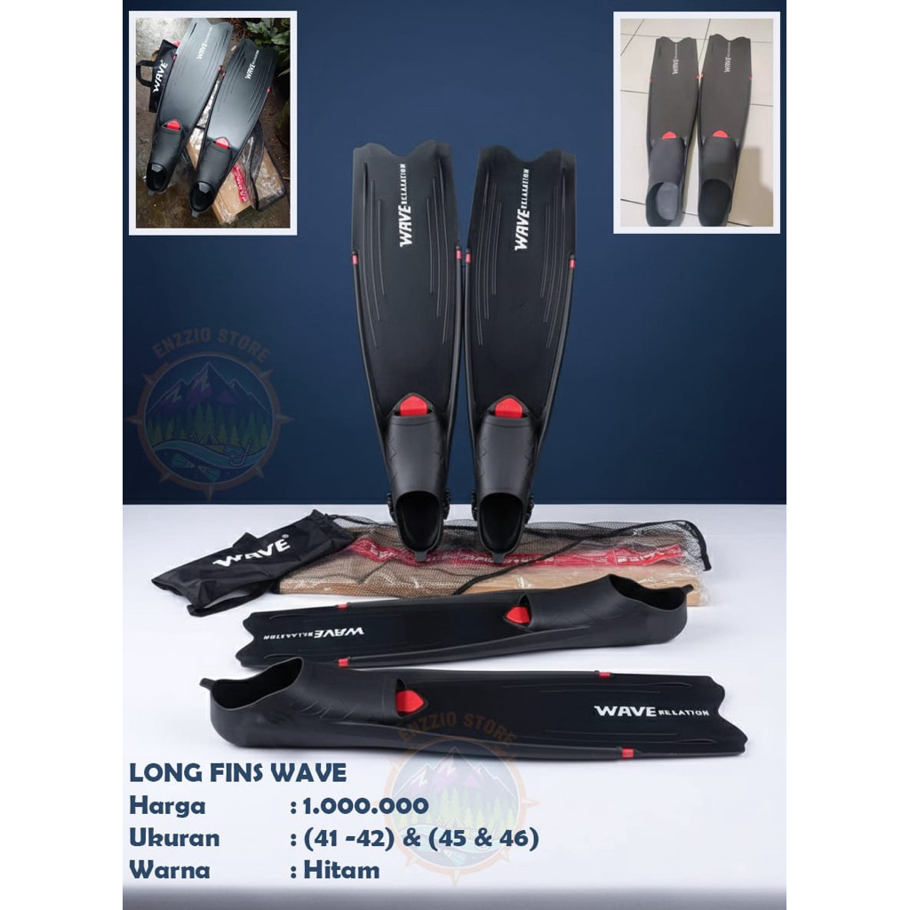 FINS KAKI BEBEK KAKI KATAK LONG FINS