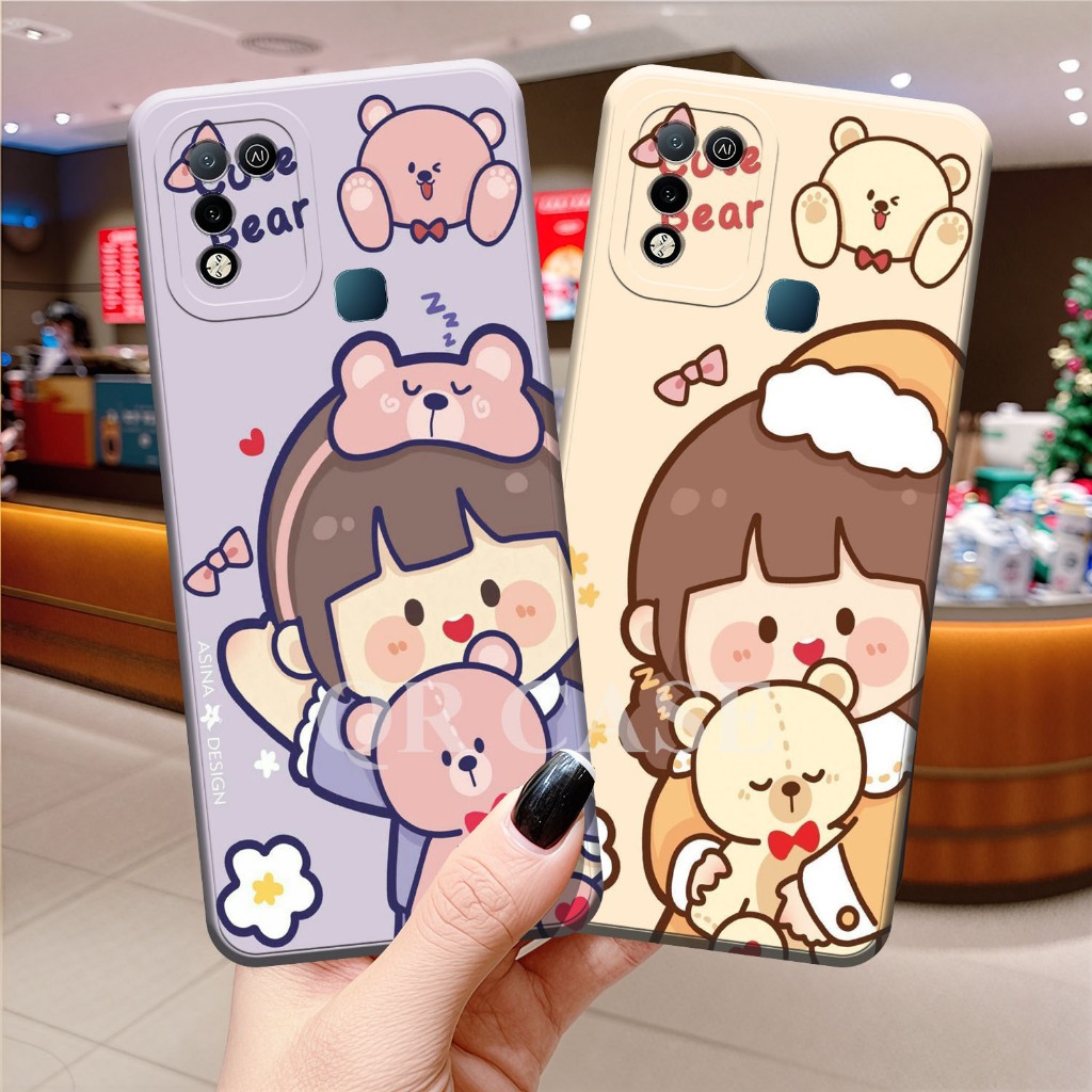 Softcase Infinix Smart 4 5 6 HD Case Pelindung Camera All Type For Smartphone