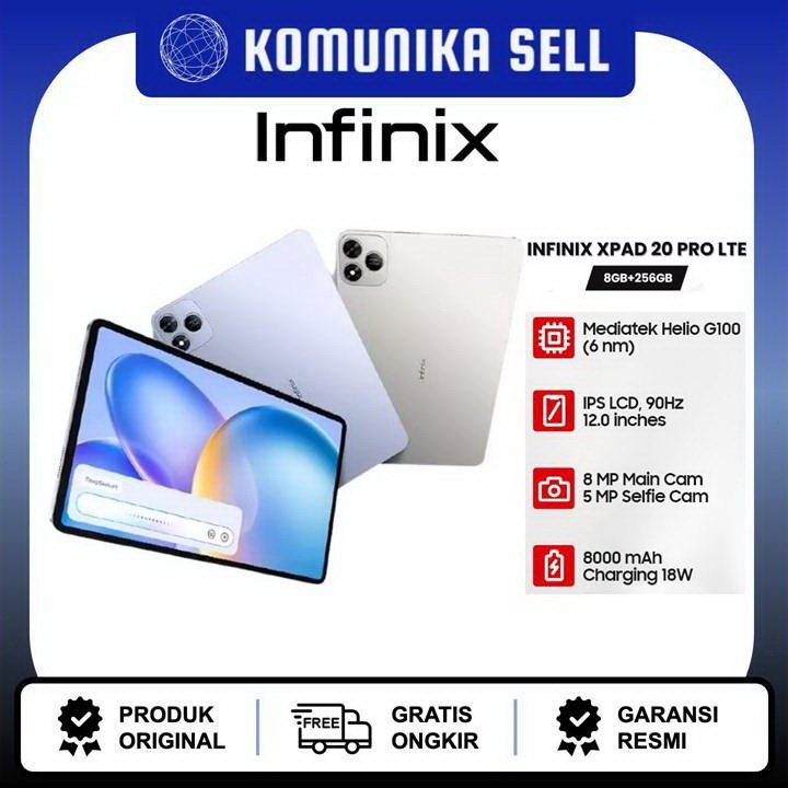 Infinix Xpad 20 Pro 4G - 8GB/256GB