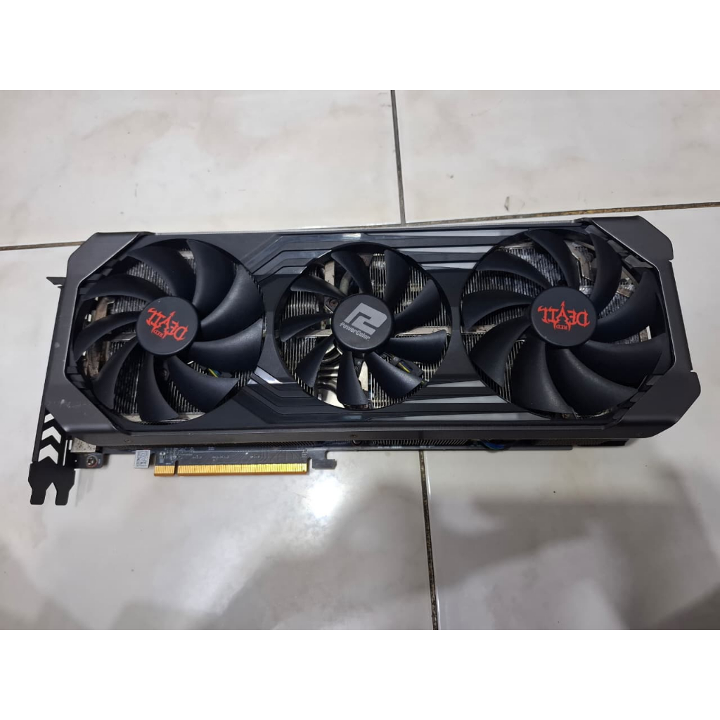 VGA AMD RADEON POWERCOLOR RX 6700XT / RX 6700 XT RED DEVIL 12GB 2ND Unit Only