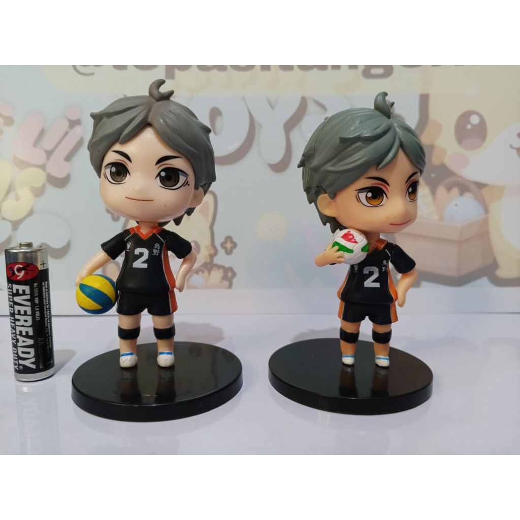 Figur Anime Haikyu Koshi Sugawara Haikyuu berdua anime