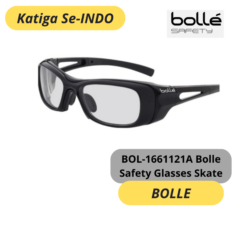 Kacamata Safety Bolle Type  1661121A       Safety Glasses Skate