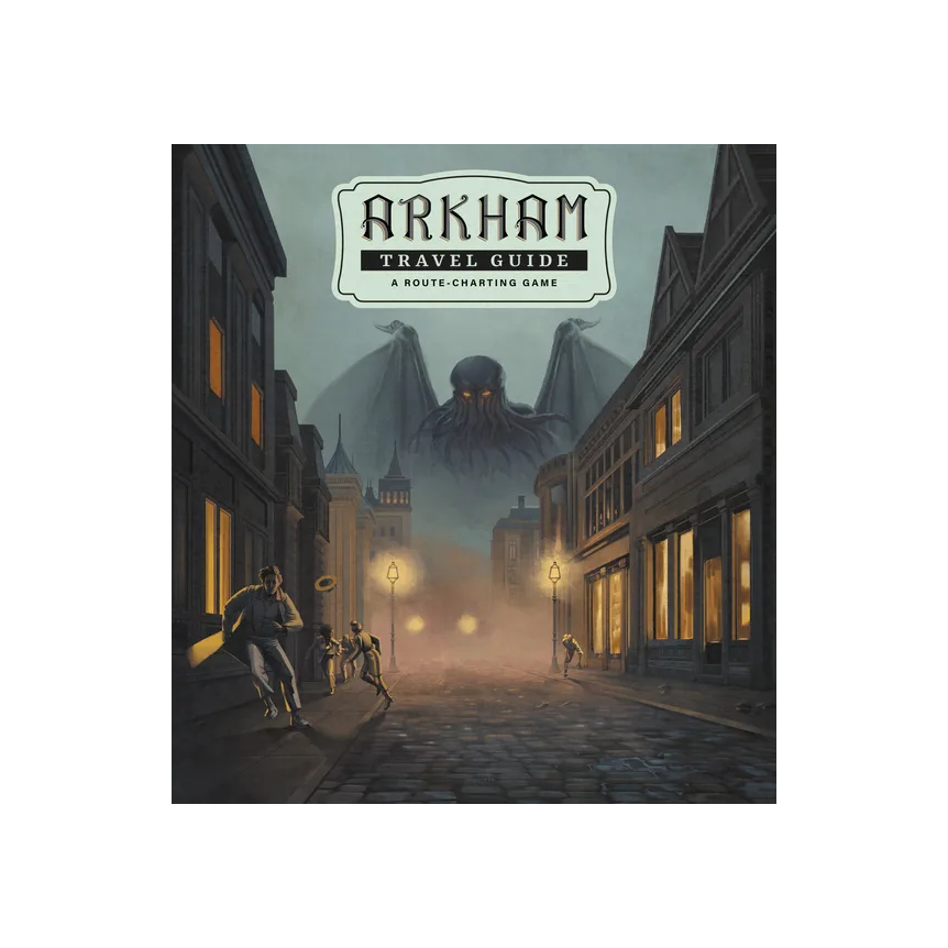 Arkham Travel Guide Board Game