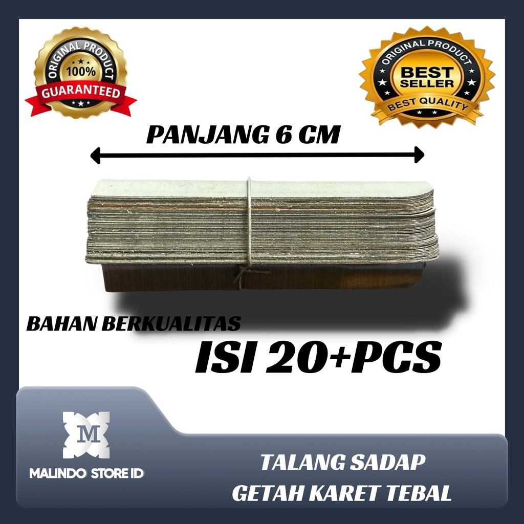 Talang Getah Karet / Talang Sadap Getah Karet Panjang isi 20+an Tebal