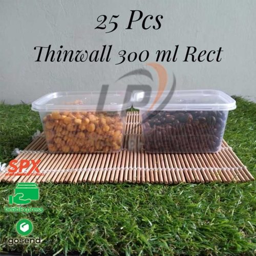(Luar Kota) DM PER 1 Dus Thinwall Persegi Panjang / Thinwall Rectangel / TW Rect Besar 500,650,750,1