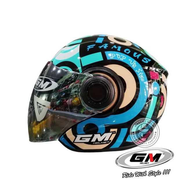 HELM GM POP MOTIF INFINITE ORIGINAL SNI
