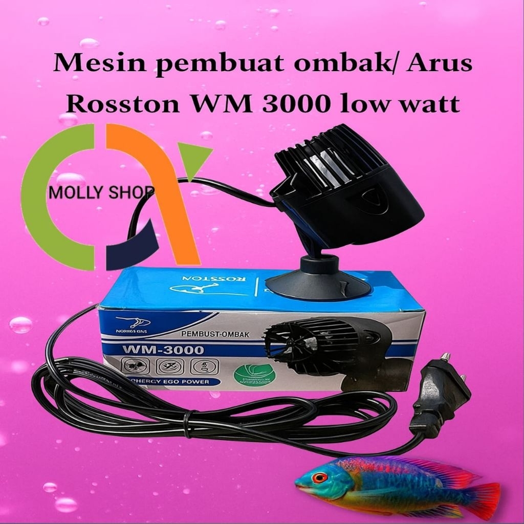 Rosston Rs 3000 Pembuat Ombak Aquarium dan Kolam