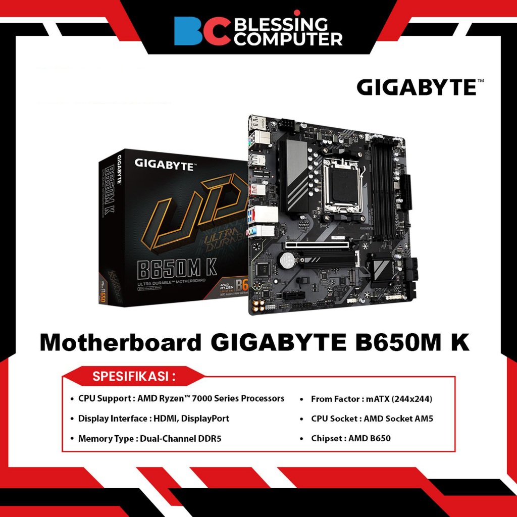 Motherboard GIGABYTE B650M K