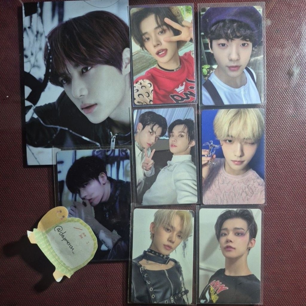 PC SOOBIN HARLEY, YEONJUN HARLEY, SOOBIN SEASON GREETING, YEONJUN TOPI, PC YEONJUN SOOBIN, SOOBIN SG