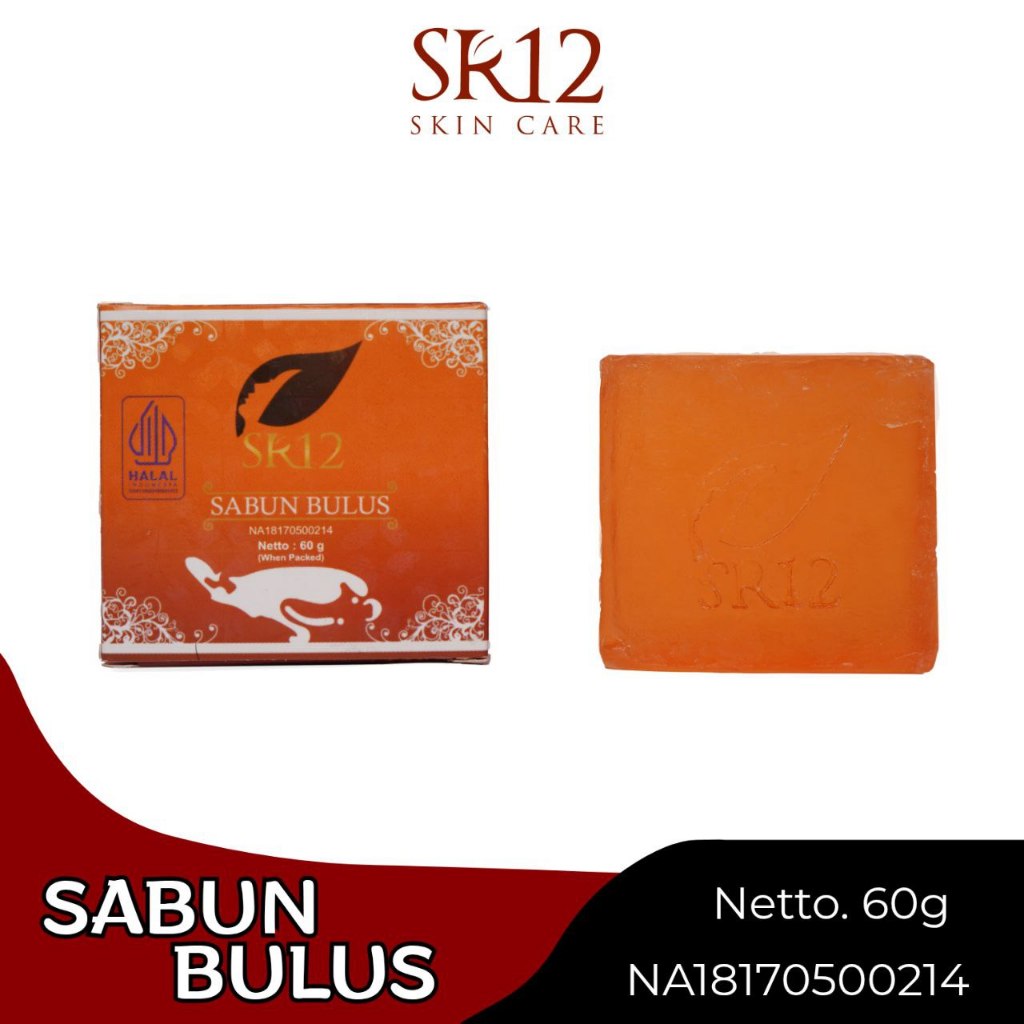 Bulus Soap SR12 + Sabun Penghilang Bekas Luka dan Jerawat
