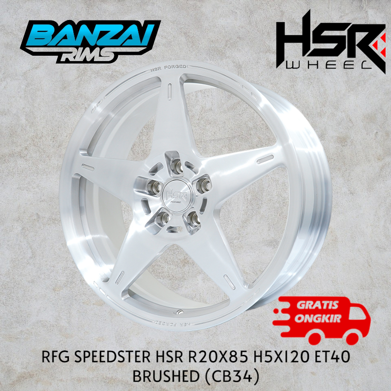 VELG HSR FORGED R20 PCD 5X120 MOBIL BMW BYD SEAL LEXUS LC/LS RANGE ROVER DLL VELG CUSTEM R20