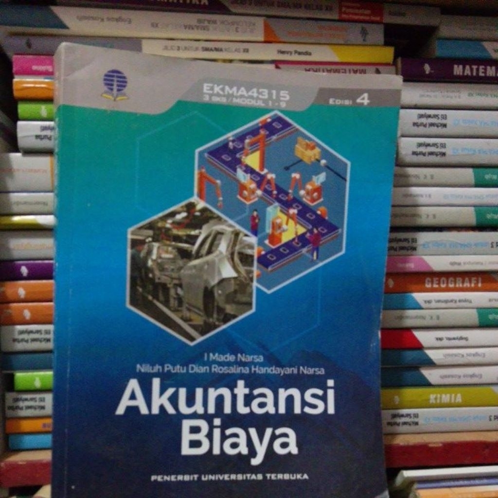 original bekas buku akuntansi biaya