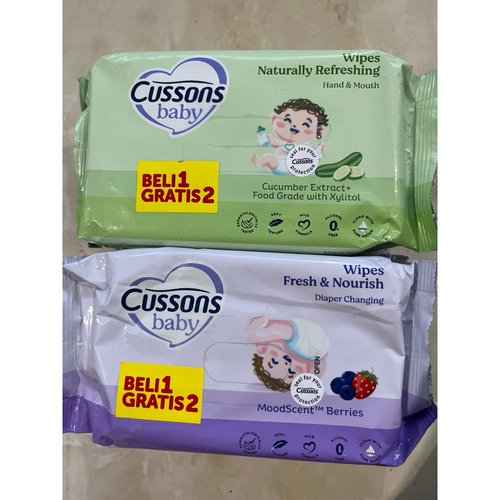 Cussons Baby Wipes / Tisu Basah Cussons