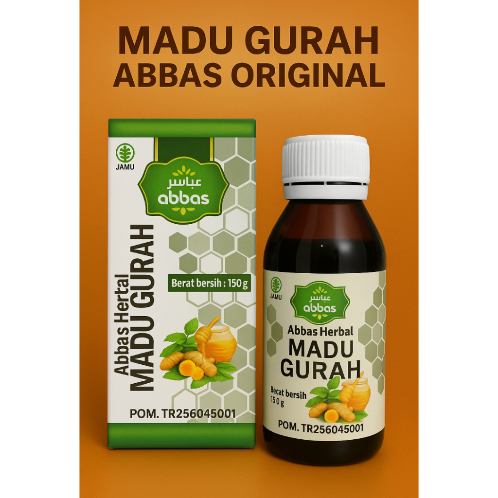 Madu Gurah Abbas Mengatasi Masalah Pernafasam Batuk, Berdahak Asma Sinusitis Radang Tenggorokan Sesa